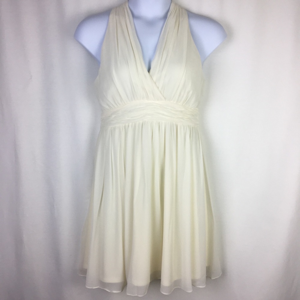 Modcloth Set in Your Sways Chiffon Dress Large